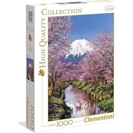 Clementoni Puzzle Piezas Paisaje Jard N Fuji Puzzle Adulto