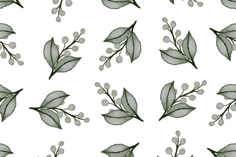 Green Floral Pattern for Fabric Design Graphic by setyawati_elis · Creative Fabrica