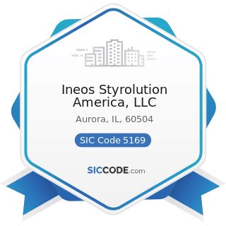 Ineos Styrolution America, LLC - ZIP 60504