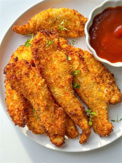 Crispy Chicken Fingers The Modern Nonna