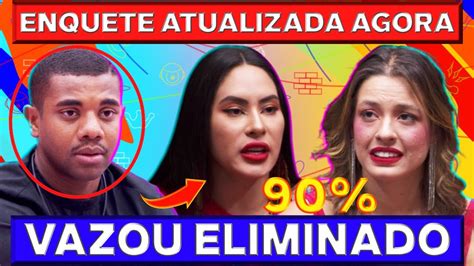 🔥bbb24🚨enquete Atualizada Agora Vazou Eliminado Veja Quem Sai