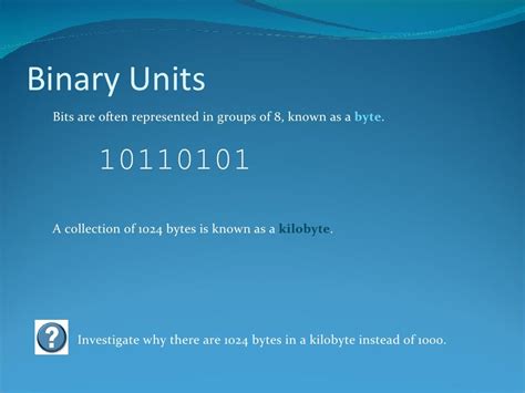 Binary Units