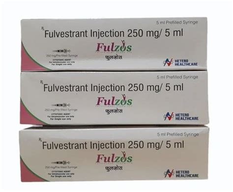 Mg Fulzos Fulvestrant Injection At Rs Vial Faslodex In