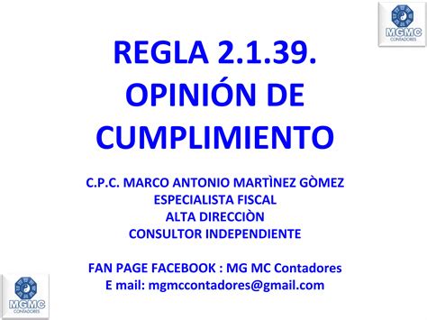 32 D OpiniÓn De Cumplimiento Ppt Descarga Gratuita