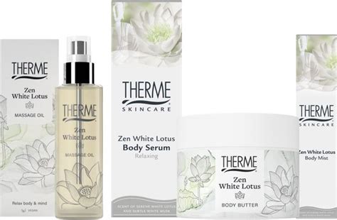 Therme Body Zen White Lotus Complete Cadeauset Bol