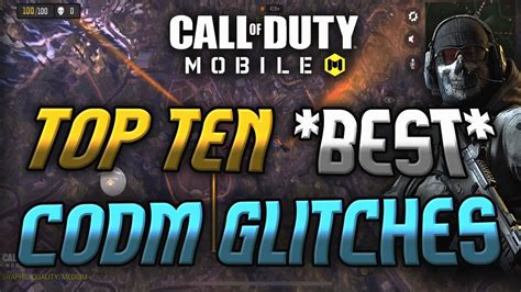 TOP TEN COD MOBILE GLITCHES 10 Best Working Glitches Call Of Duty