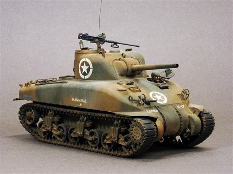 Combat Use Of The American Medium Tank M4a1 Sherman