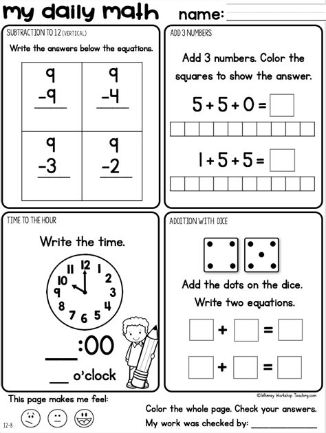 Daily Math Practice 2nd Grade