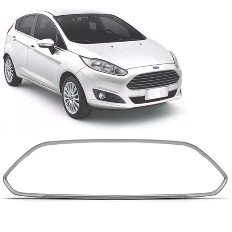 Grade New Fiesta 2013 2014 2015 Friso Cromado Marca TY