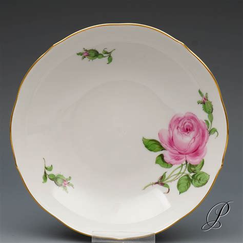 Kaffeegedeck Meissen Im Dekor Rote Rose Porzellan Porcelain