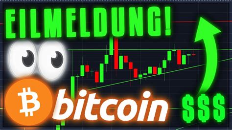 Eilmeldung Weiters Bitcoin Breakout In Stunden Youtube