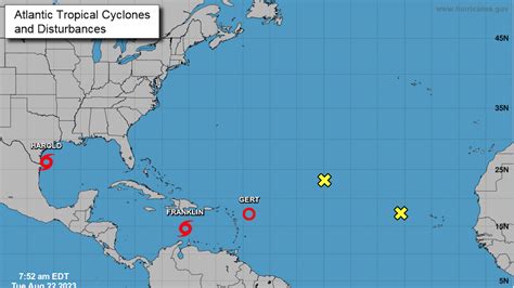 Atlantic sees record burst of tropical storms in less than two days