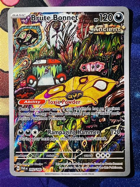 Pokémon TCG Brute Bonnet Paradox Rift 207 182 Holo Illustration Rare