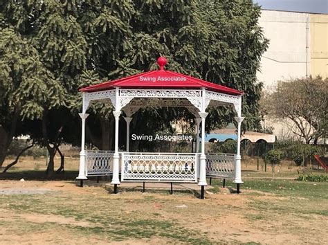 Cast Iron Frp Hexagonal Garden Gazebo At Rs Unit In Faridabad