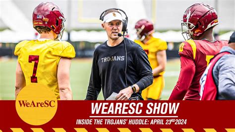 Inside The Trojans Huddle Breaking Down The USC Spring Game YouTube