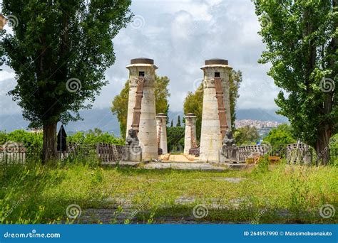 Italy Lazio Minturno Bourbon Bridge Stock Photo Image Of Luigi