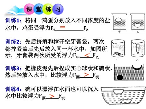 2019年人教版《第十章 浮力》ppt复习课件 课件中心 初中物理在线