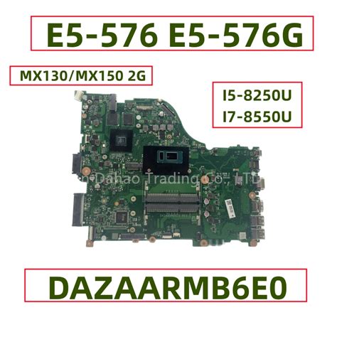 Dazaarmb E Zaar For Acer Aspire E E G Laptop Motherboard With