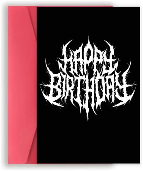 Amazon Yikalus Happy Halloween Birthday Card For Him Her Spooky