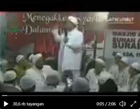 Video Ceramah IB HRS Tentang 6 Syuhada Yang Terbukti Sekarang