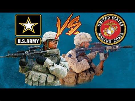 Top 3 Differences Army Vs. Marines - YouTube United States Marine Corps ...