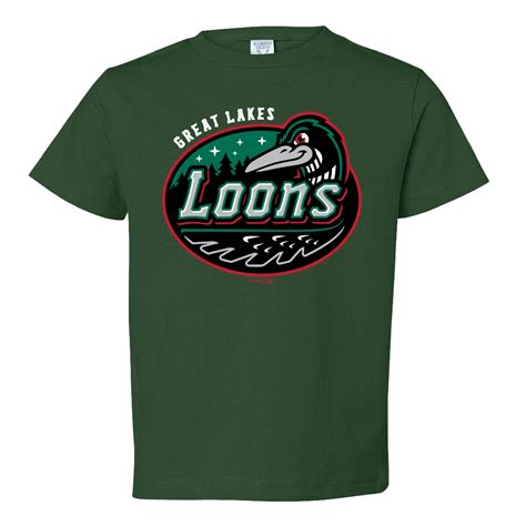 Great Lakes Loons Forest Infant T Shirt Great Lakes Loons Official Store