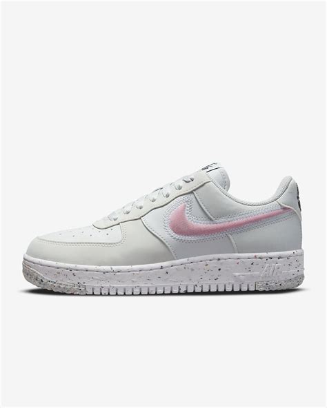 Women's Nike Air Force 1 Crater 'Photon Dust / Pink' $63.98 Free Shipping - Sneaker Steal