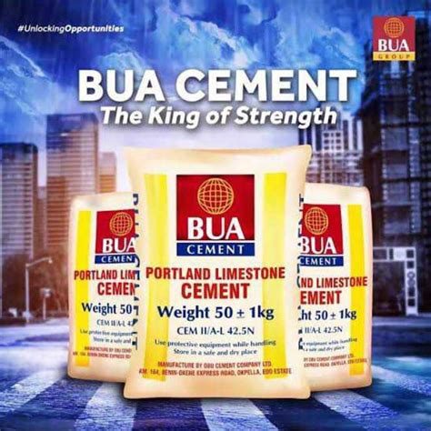 BUA Cement Reduces Ex-Factory Cement Prices To N3,500/Bag, Effective ...