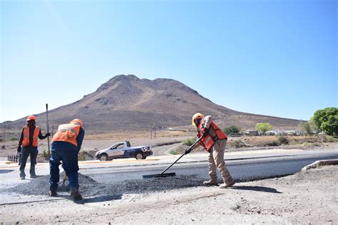 Rehabilitan más de 120 mil metros cuadrados de calles en lo que va del