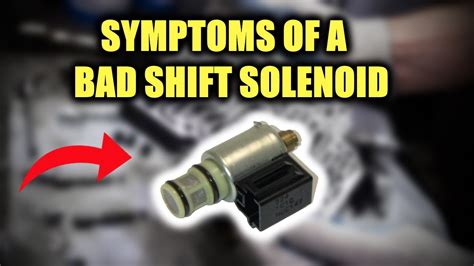 Signs Of Bad Transmission Solenoid