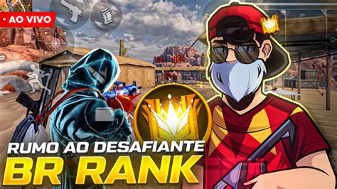 FLEKS AO VIVO RUMO AO DESAFIANTE TOP GLOBAL S38 FREE FIRE MOBILE LIVE