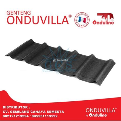 Onduvilla Antrachite Black Atap Bitumen Genteng Aspal Di Sidoarjo