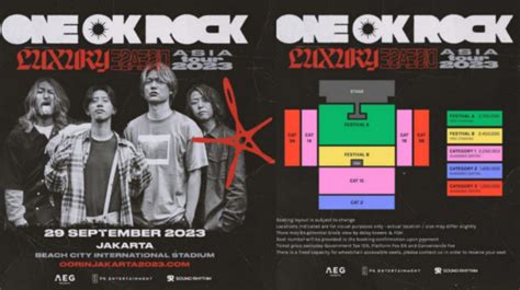 Mulai Dari Rp1 2 Juta Intip Detail Harga Tiket Konser ONE OK ROCK Di