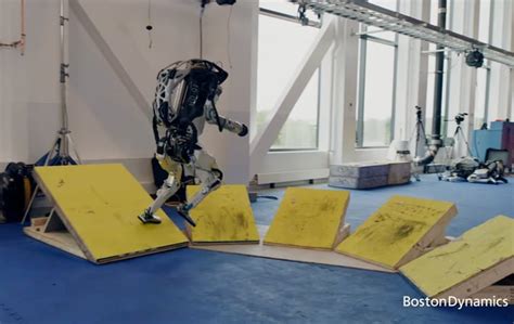 Watch Boston Dynamics Atlas Robots Parkour Like Human Pros In An