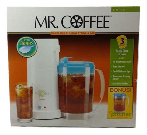 Mr Coffee Iced Tea Maker 3 Quart