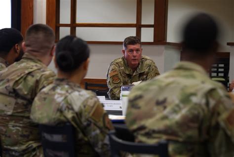 Commander Visits AFSC Airmen At Tinker Hill Air Force Base Article