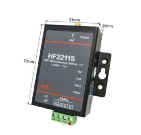 Hf2211 WiFi Ethernet Mqtt TCP IP Serial Converter Modbus Iot Gateway