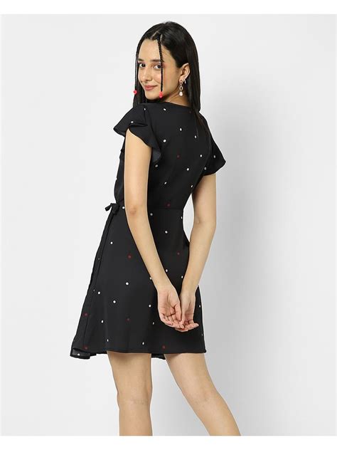 Black Polka Dot Dress