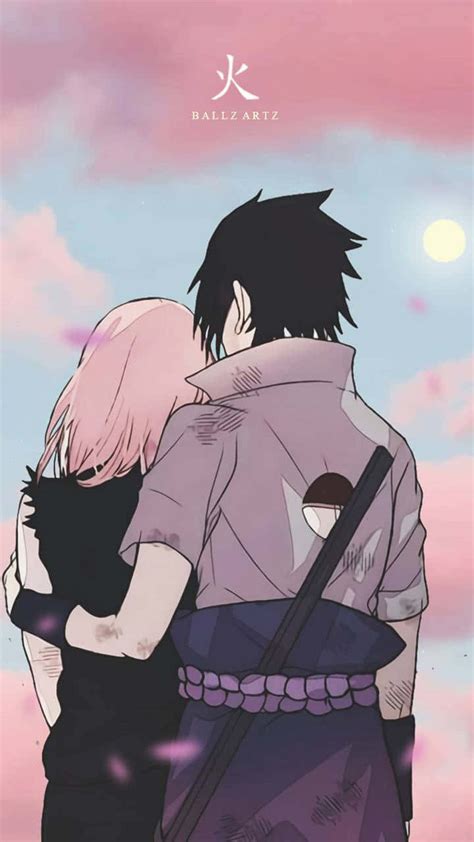 Sasuke And Sakura Kiss Wallpaper