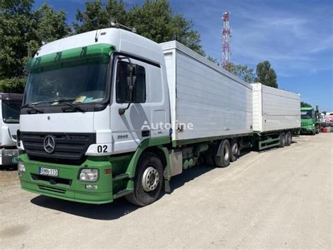 Mercedes Benz ACTROS 2546 box truck for sale Hungary Kecskemét GG40111