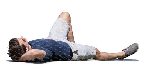 Man Lying Down