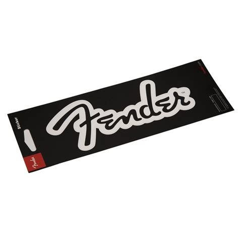 Fender™ Logo Sticker Lifestyle