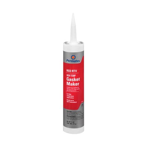 Silicón rojo 300 ml Selladores y formadores de empaque