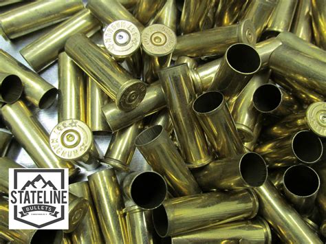 Pistol And Revolver Reloading Brass Stateline Bullets