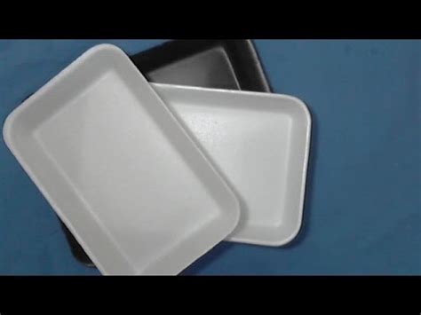 Recicle Bandejas De Isopor Em Seus Artesanatos Youtube