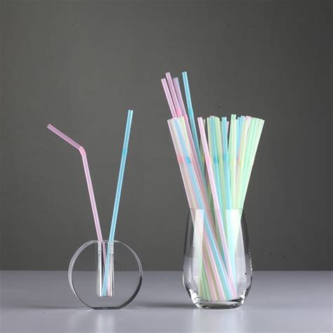 Bent Straw Pla Biodegradable Straws Custom Exporter China