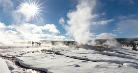 Winter in Yellowstone National Park - Sage Lodge