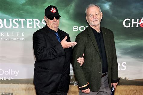 Bill Murray Dan Aykroyd And Ernie Hudson Reunite At The Ghostbusters