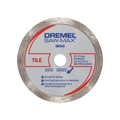 Dremel Saw Max Tile Cutting Blade - Home Depot Canada - Ottawa