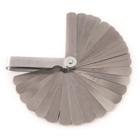 gearwrench feeler gauge  blade deluxe saemetric  acme tools